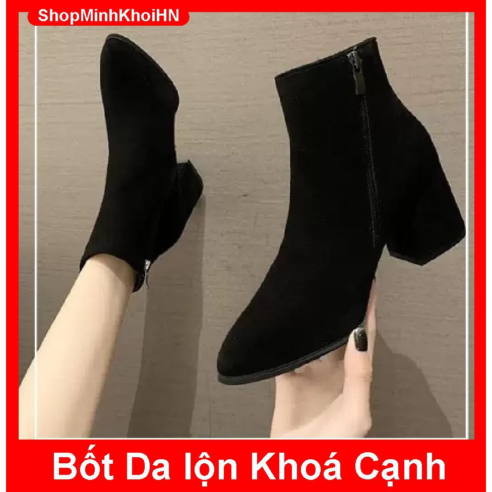 Bốt Nữ Hàn Quốc Đế 7p Khoá cạnh 9 Phân Khoá Sau Nhẹ Nhàng Cho Nàng | BigBuy360 - bigbuy360.vn