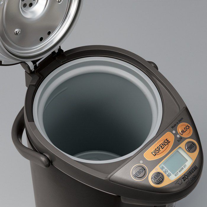 Bình thủy điện Zojirushi CD-QAQ40-TA, s.xuất Nhật Bản, dung tích 4L, chức năng hẹn giờ, hệ thống an toàn, bảo hành 1 năm