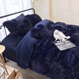 Set ga gối lông nhập khẩu