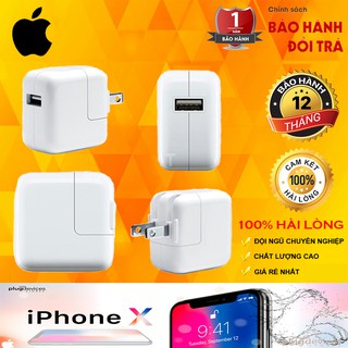 CỦ SẠC IPAD 12W CHÍNH HÃNG APPLE - BH 12 THÁNG 1 ĐỔI 1