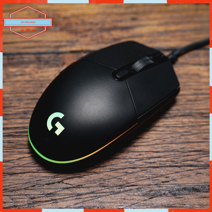 Chuột Máy Vi Tính Laptop Gaming Có Dây MOUSE LOGITECH USB G102 Đèn Led Chuyên Game