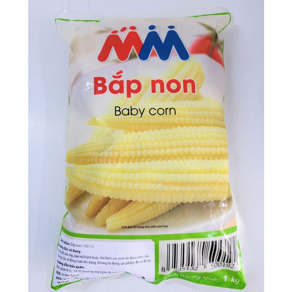 Gói 1 Kg] Trái Bắp Non [Vn] Mm Baby Corn (Nw0) | Shopee Việt Nam