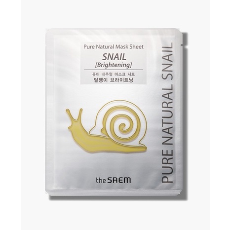 The saem pure natural mask sheet  1p / 5p / 10p