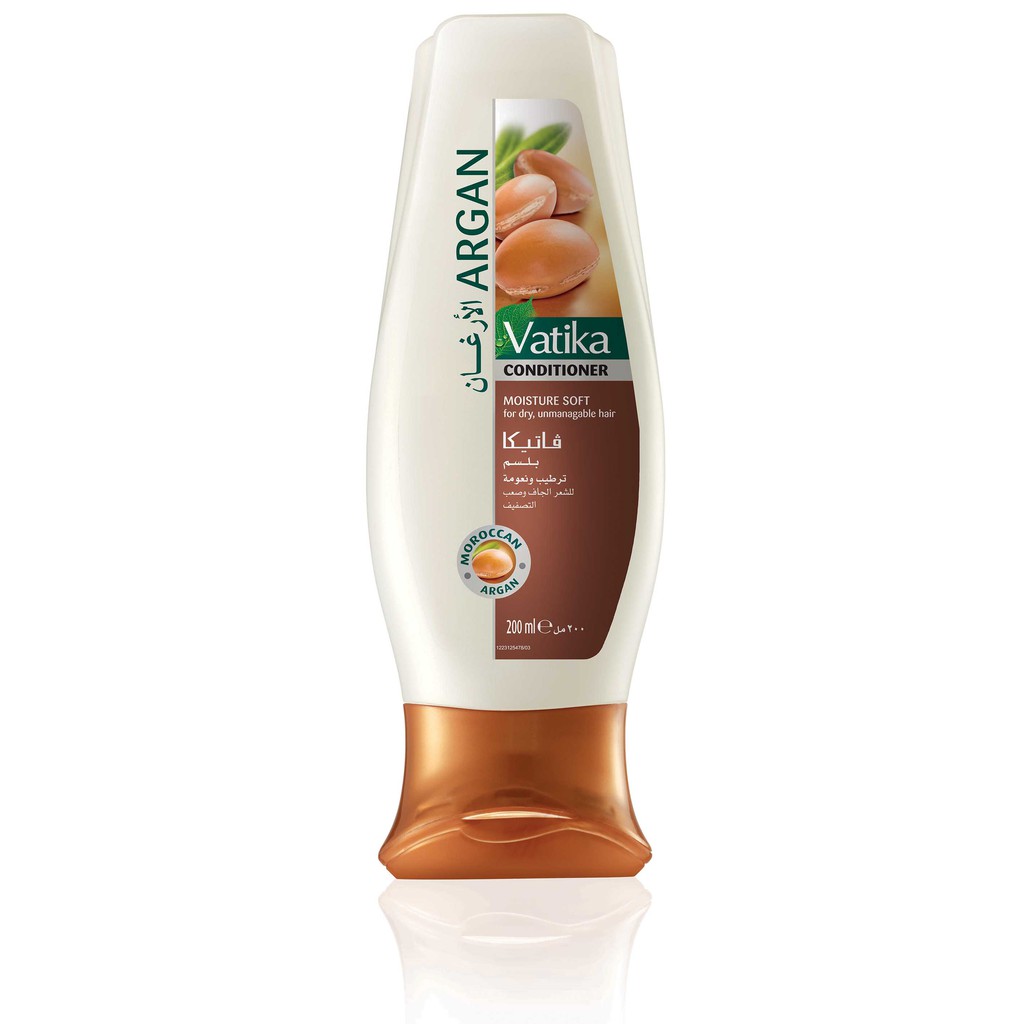 Dầu gội/ Dầu xả Vatika chiết xuất argan 400ml - dành cho tóc khô xơ hư tổn