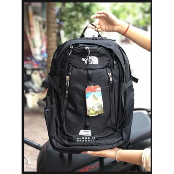 Balo Laptop đi học chống nước The North Face Surge II Transit Backpack Nam Nữ