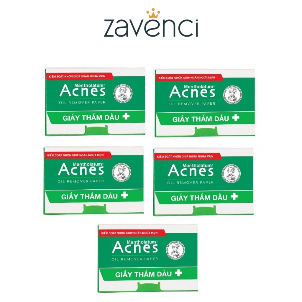 Giấy thấm dầu COMBO2 Acnes loại bỏ dầu hiệu quả (100 tờ/túi)