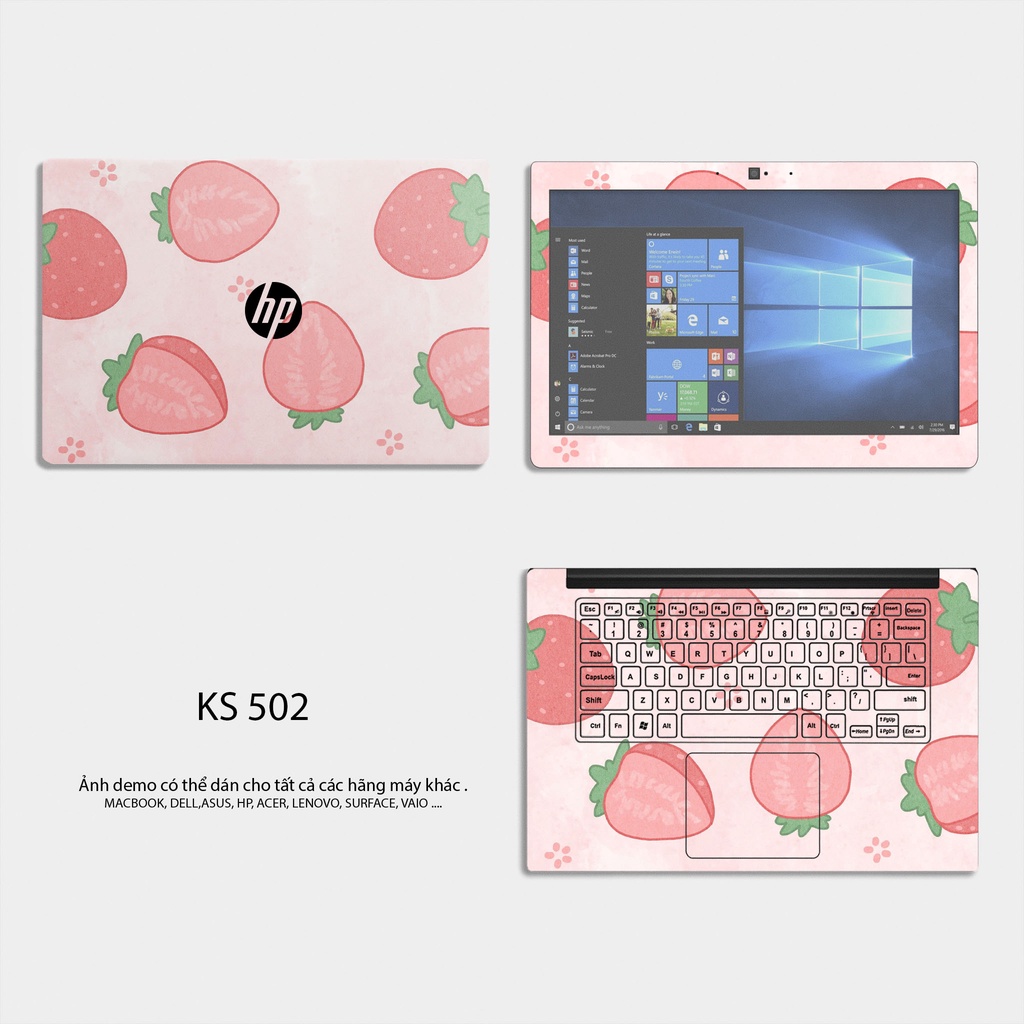 Skin Dán Laptop Mẫu Tổng Hợp - Các Mẫu Ngộ Nghĩnh Dễ Thương