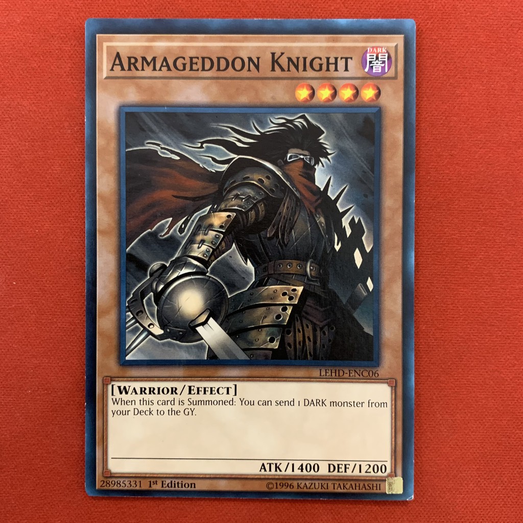 [EN-JP][Thẻ Bài Yugioh Chính Hãng] Armageddon Knight