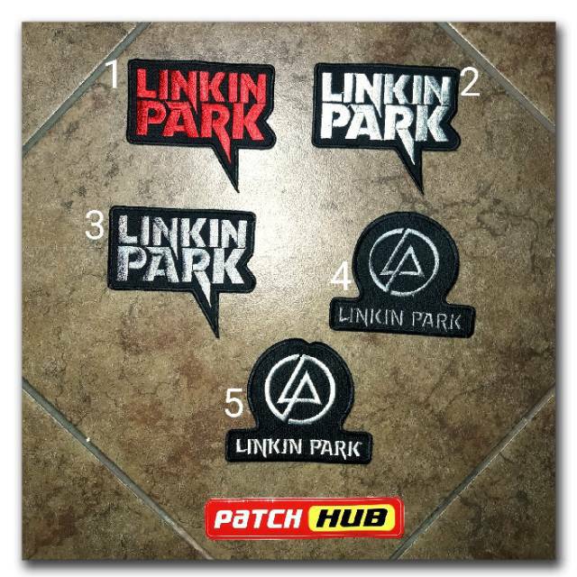Sticker Ủi Thêu Chữ Linkin Park