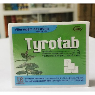 Kẹo ngậm Tyrotab