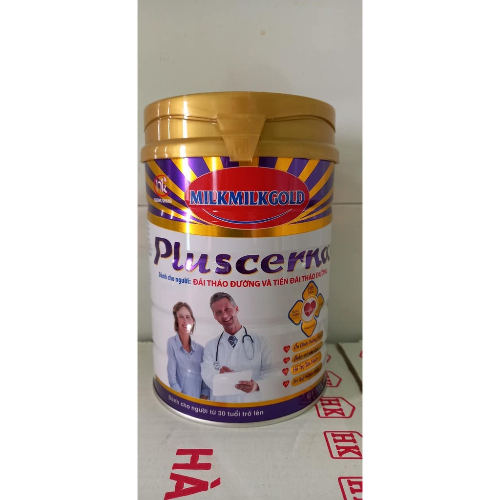 Sữa dành cho người tiểu đường Milkmilkgold Pluscerna 900g