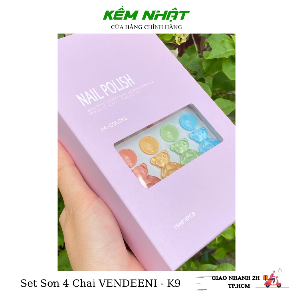 Set Sơn 4 Chai VENDEENI