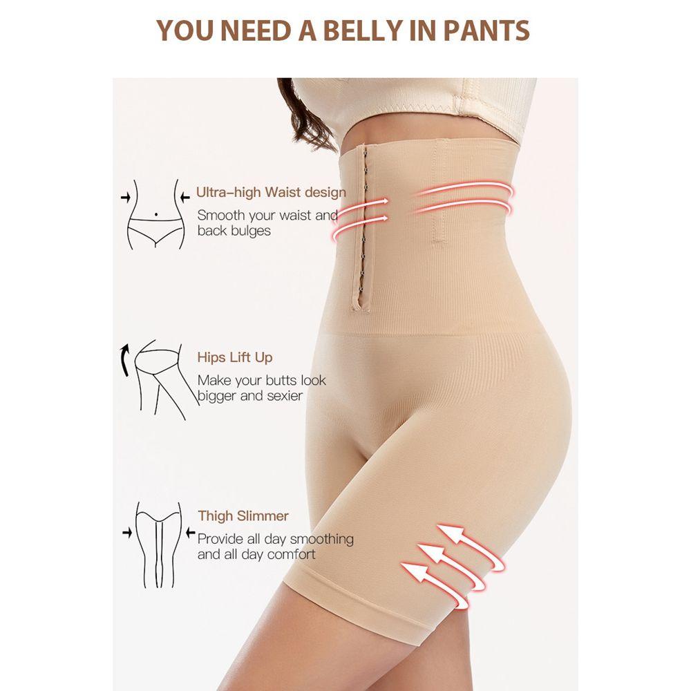 Quần Short Lưng Cao Định Hình Eo Thon Cho Nữ