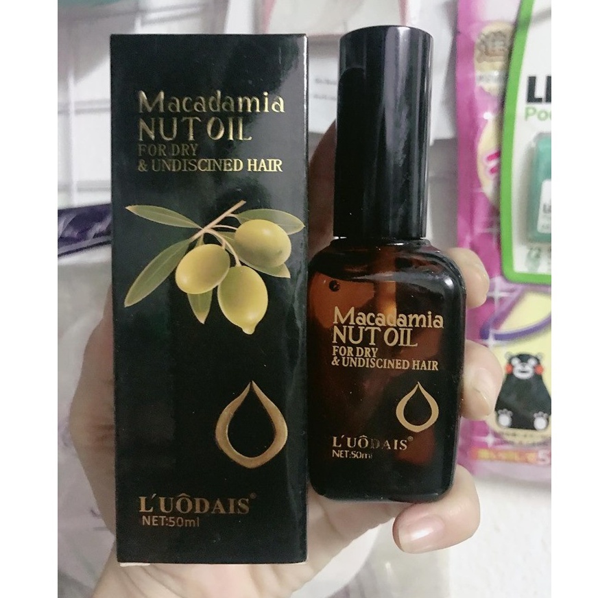 Tinh dầu dưỡng tóc Macadamia Nut Oil 50ml MỸ