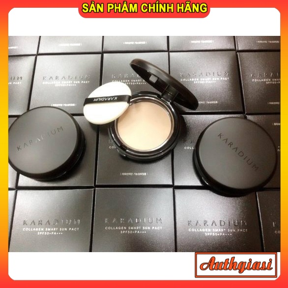 Phấn phủ nén siêu mịn Karadium Collagen Smart Sun Pact Spf50+ PA+++ | BigBuy360 - bigbuy360.vn