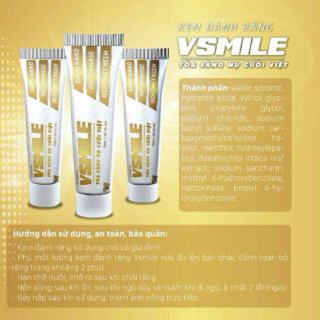 Kem đánh răng Vsmile