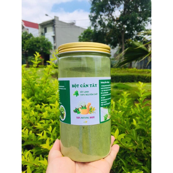 Bột cần tây sấy lạnh nguyên chất 🍁 Hộp 500g 🍁 Sản xuất bởi quy trình tiệt trùng khép kín