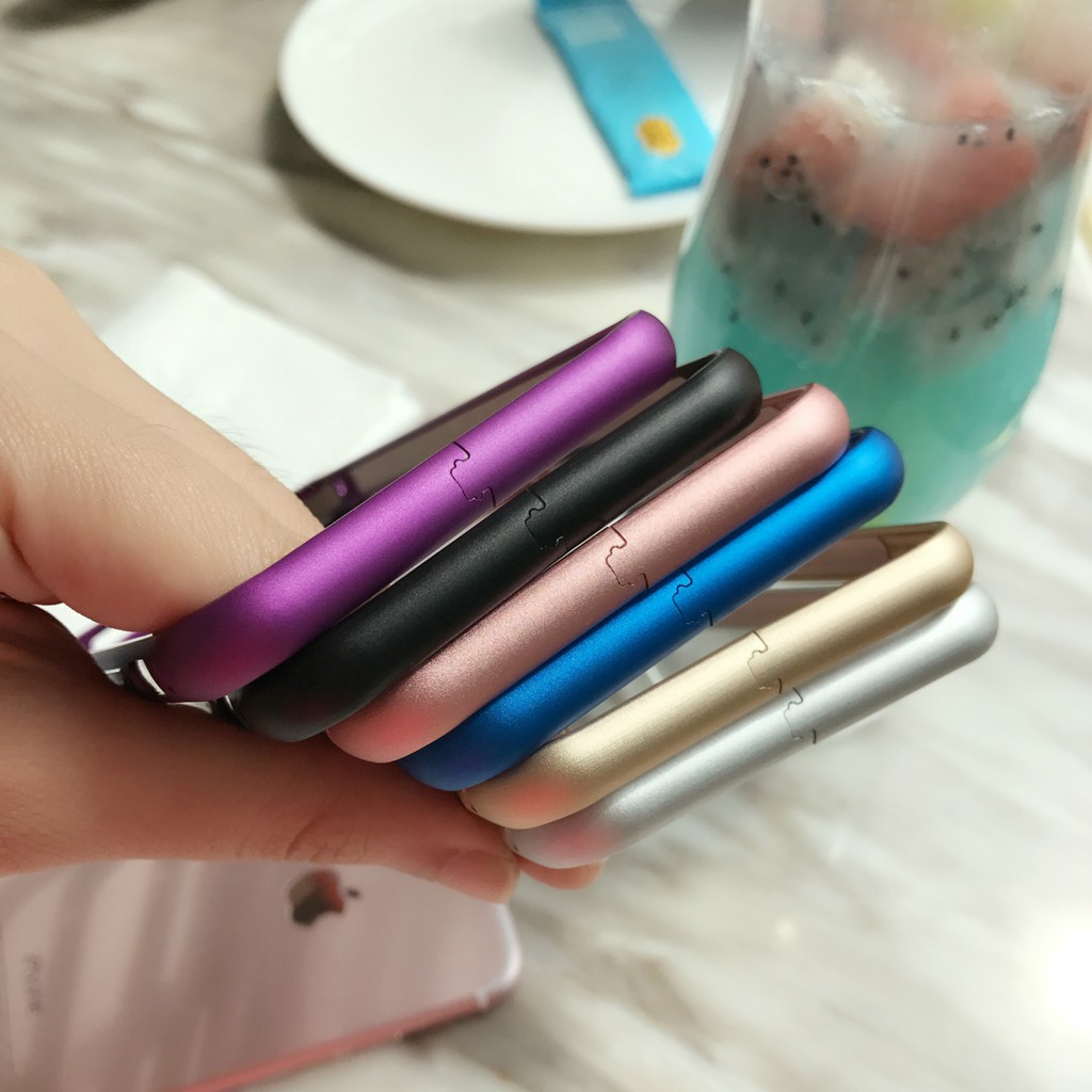 Metallic Bumper Cover iPhone11Promax Ốp điện thoại viền kim loại phong cách trung hoa cho XSMAX SE2020 XR 7 8 Plus 6s XS
