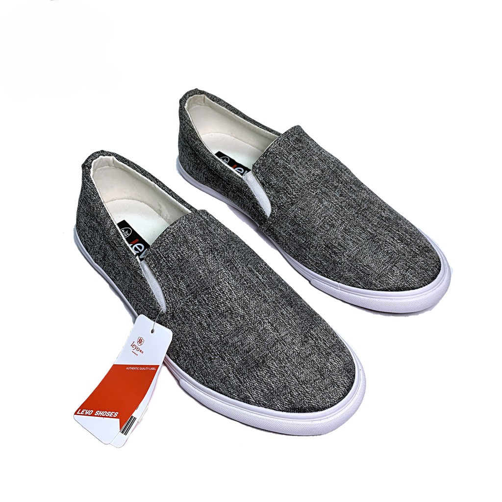 (Thanh lý giày đế hơi ố vàng) Giày lười nam, giày slipon levo cực đẹp
