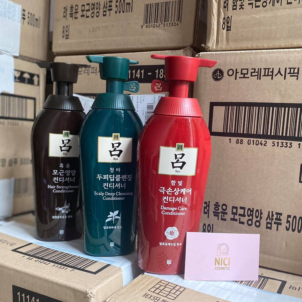 Dầu gội / Dầu xả Chiết xuất Thảo dược Ryo 500ml | BigBuy360 - bigbuy360.vn