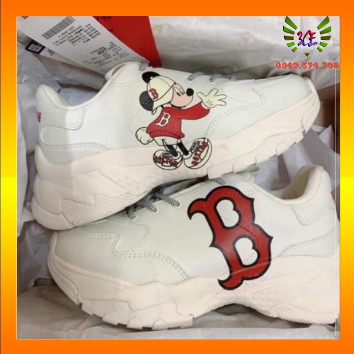 Giày Sneaker ML B Mickey đỏ [hỗ trợ đổi trả]cho nam nữ