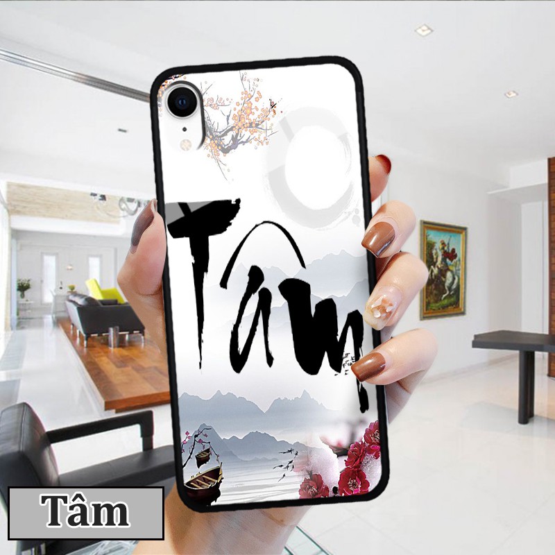 Ốp lưng iPhone XR- In chữ thư pháp