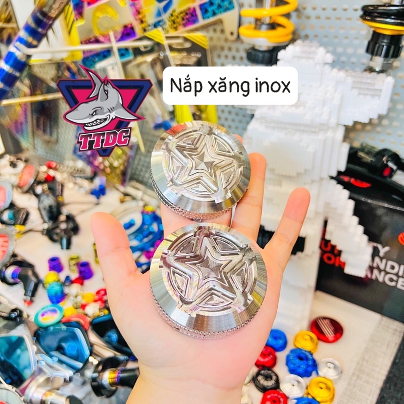 Nắp xăng Inox 304 mẫu mới 2022 ✌