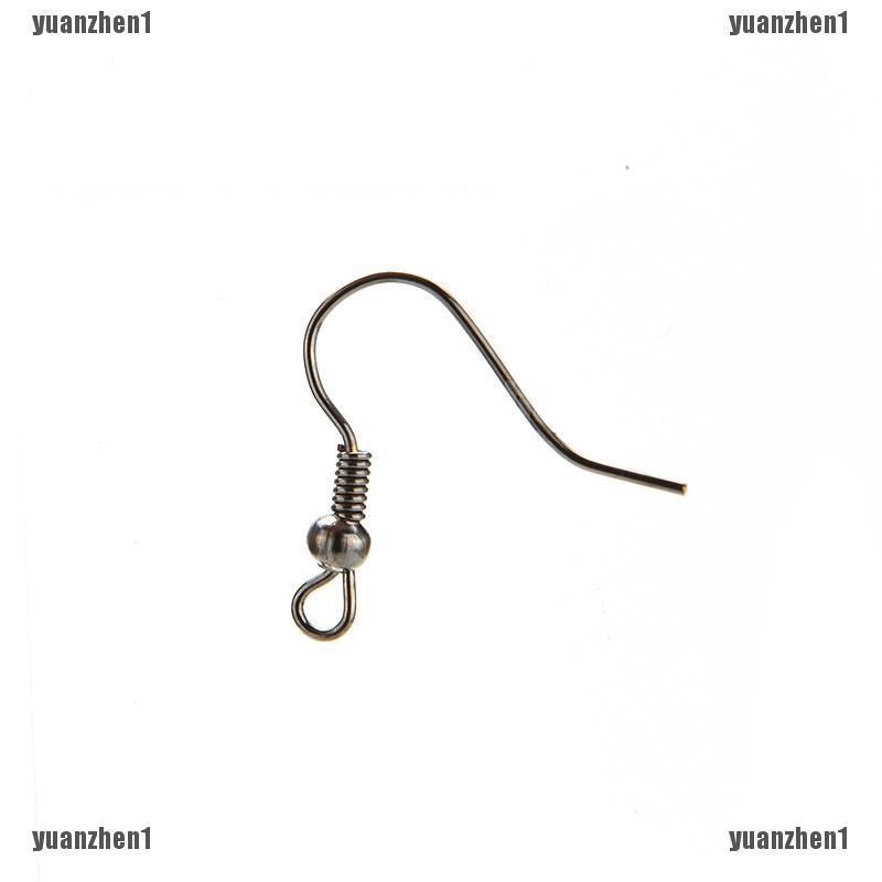 100 móc khuyên tai bạc dùng làm đồ trang sức tiện lợi