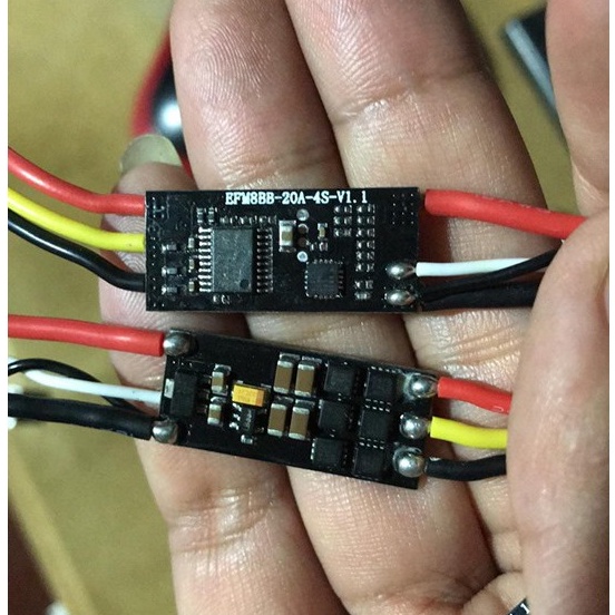 combo 4 esc điều tốc 20A 3,4s giành cho máy bay điều khiển từ xa