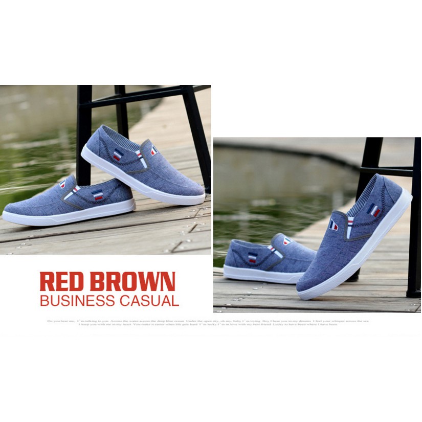 giày nam thời trang, giày lười JEAN SPORT Hàn quốc mới HNN288 | BigBuy360 - bigbuy360.vn