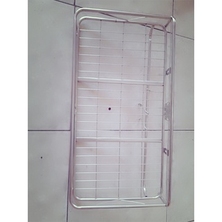 Kệ chén treo tường 1 tầng inox 201 nhiều kích thước