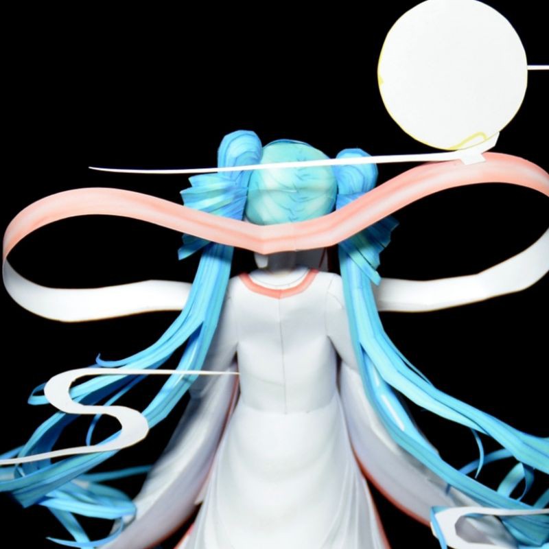 Mô hình giấy anime girl Virtual idol/Vocaloid] Hatsune Miku HARVEST MOON