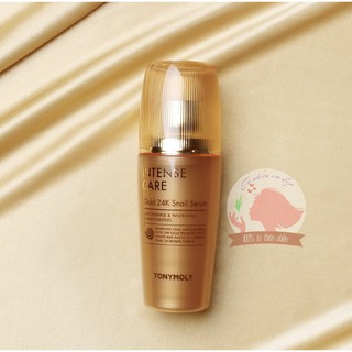 Tinh chất vàng 24k ốc sên tonymoly intense care gold 24k snail serum
