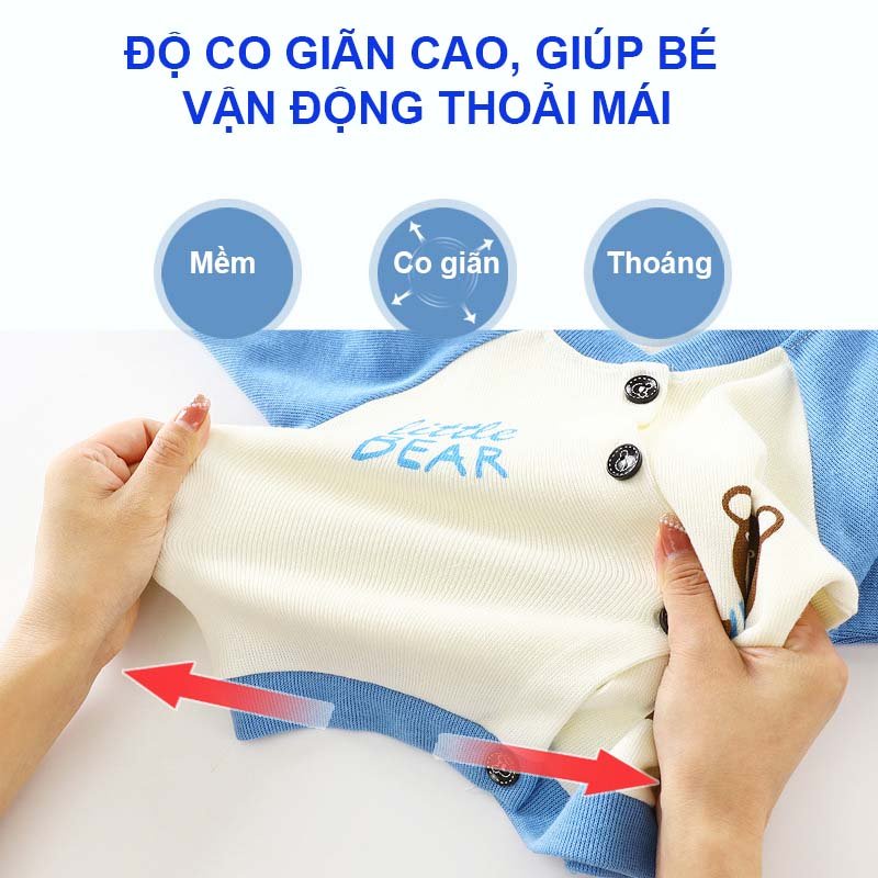 Áo khoác len dệt kim phong cách hàn quốc  hàng quảng châu cho bé trai/ bé gái (6-17kg)