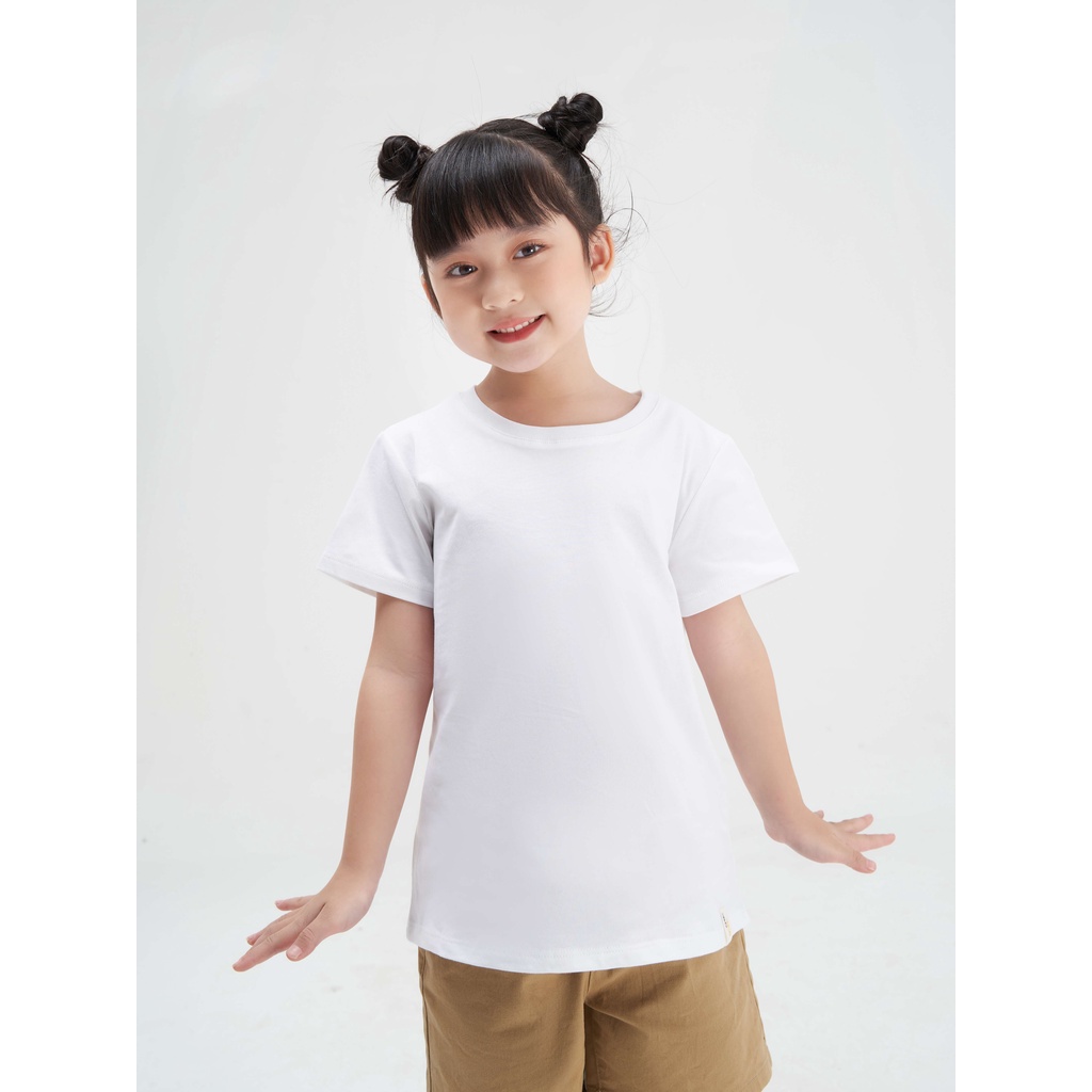 Áo thun trẻ em YODY chất cotton mềm mại, cổ tròn tay ngắn - KTS2