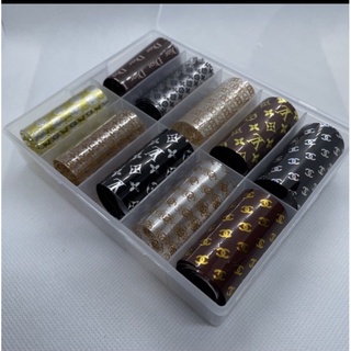Foil dán làm nail,foi dán móng thương hiệu