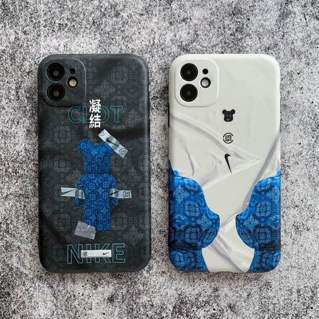 Ốp điện thoại silicon chống sốc thích hợp cho iPhone 7 7plus 8Plus 11 11pro 1promax 12 12promax 12mini X XS XR XSMAX SE