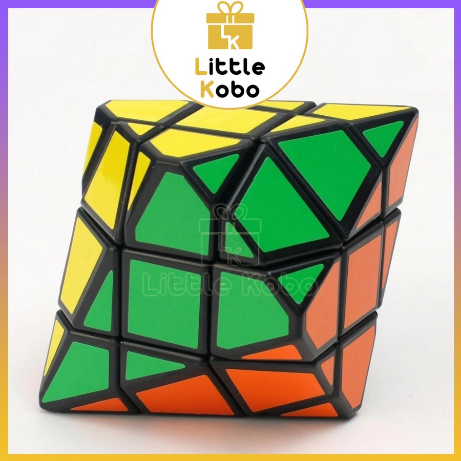 Rubik DianSheng 6-Corner Hexagonal Dipyramid Rubic Biến Thể 12 Mặt Đồ Chơi Trí Tuệ Trẻ Em Phát Triển Tư Duy