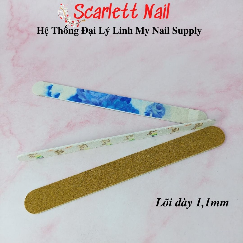 Dũa Móng Tự Nhiên Móng Gel Dũa Mỏng Tặng Cho Thợ Mới