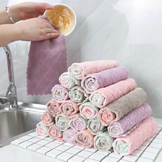 Sét 10 khăn lau 2 mặt siêu thấm