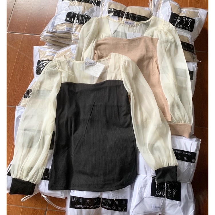 Áo tăm pha tay voan bo tay siêu xinh | BigBuy360 - bigbuy360.vn