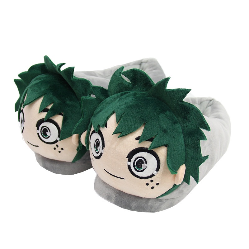 Dép Bông Đi Trong Nhà Hình Hoạt Hình My Hero Academia deku