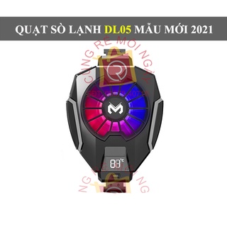 Quạt tản nhiệt điện thoại Memo DL05 - Quạt tản nhiệt sò lạnh bán dẫn làm mát tức thì tăng hiệu năng - Cooling Gaming