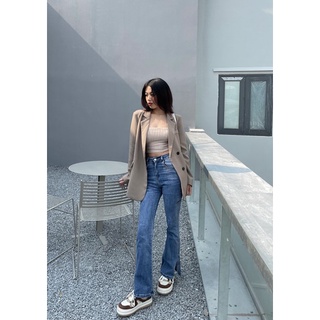 ÁO BLAZER ĐỘN VAI FORM ĐẸP DÀY DẶN [ Ảnh Thật Shop Tự Chụp ]