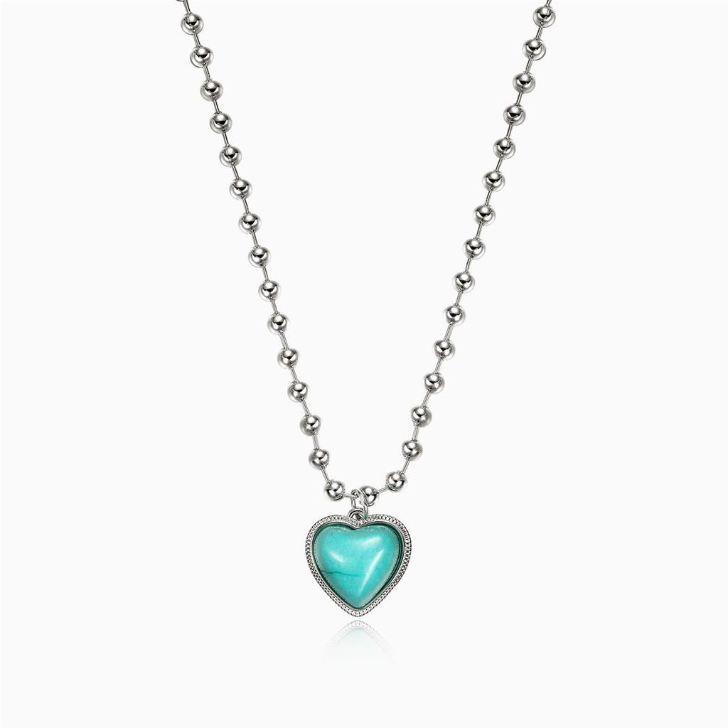 Ocean Love God Heart Necklace Necklace 202