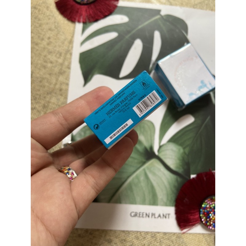 Nước hoa mini HERMES Eau des Merveilles Bleue Edt 7.5ML