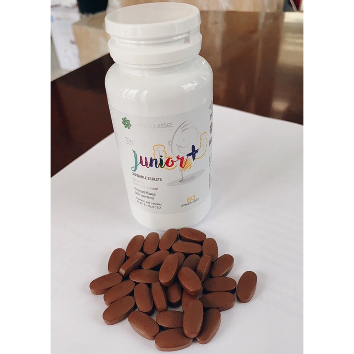 [ CHÍNH HÃNG ] - LifeWise #365 Junior+, viên socola bổ sung dinh dưỡng,  hỗ trợ sức khỏe cho mẹ và bé - Hộp 60 viên