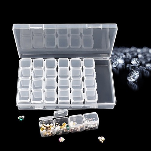 combo 15  hộp nhựa tổ ong 28 ô nhỏ HD365