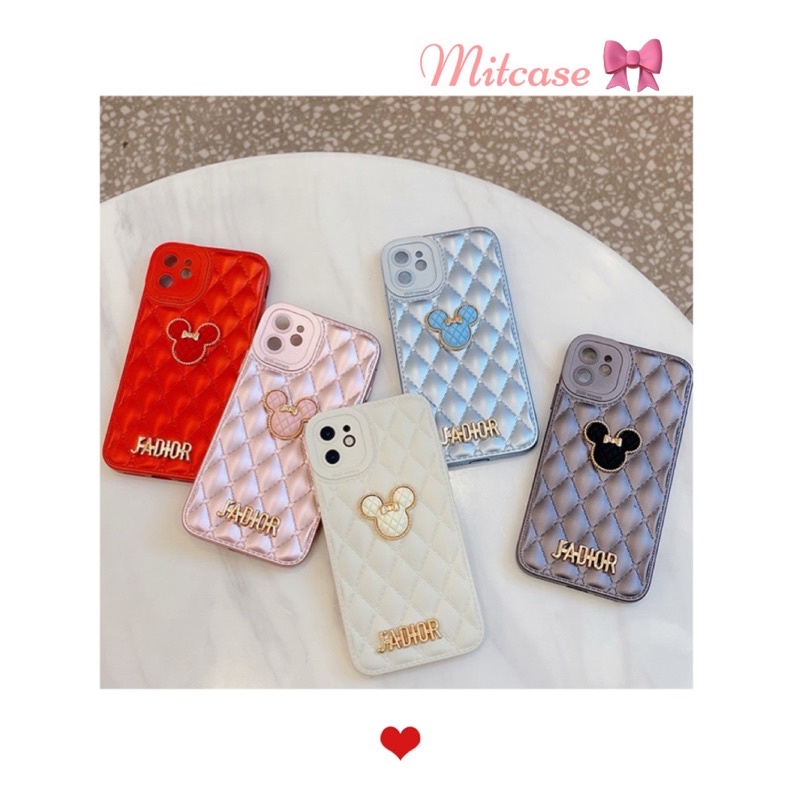 ốp lưng IPHONE DA TRÁM MICKEY JADI O R BẢO VỆ CAMERA CHẤT DẺO