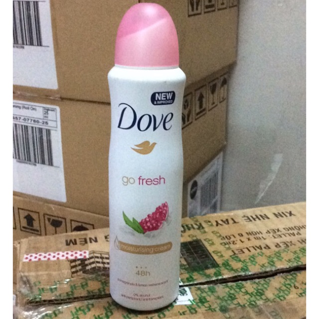 Xịt khử mùi DOVE 48H 150ml